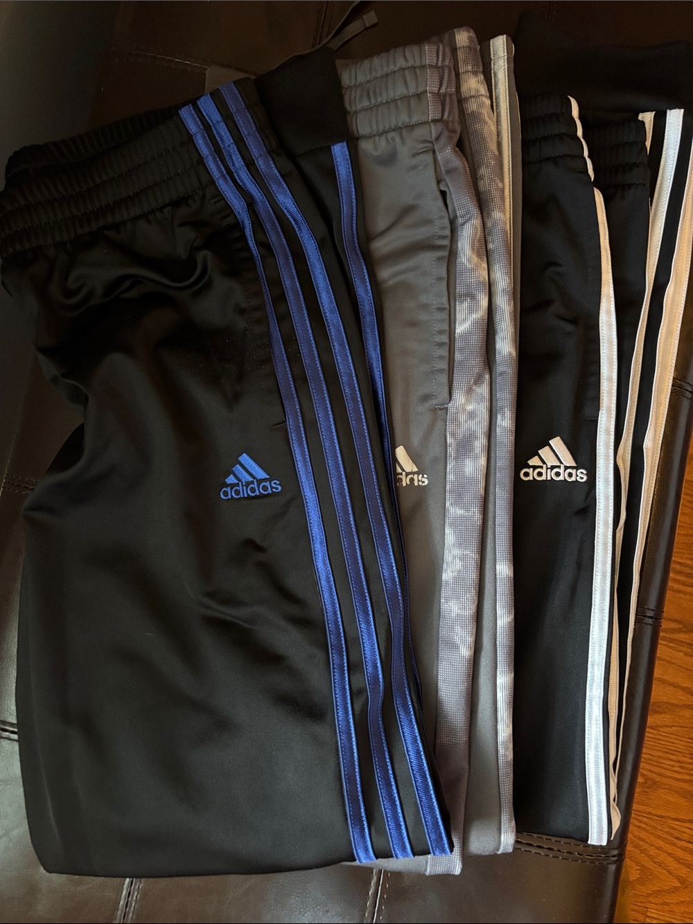 Lot of 3 pairs adidas Kids 18/20 athletic pants